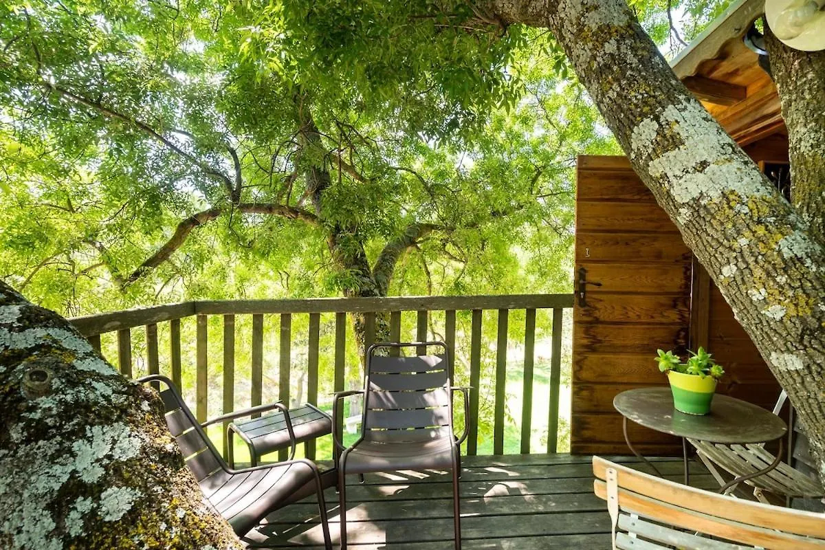 Cabane Perchee Avec Jacuzzi, Au Coeur Du Luberon Oppede France