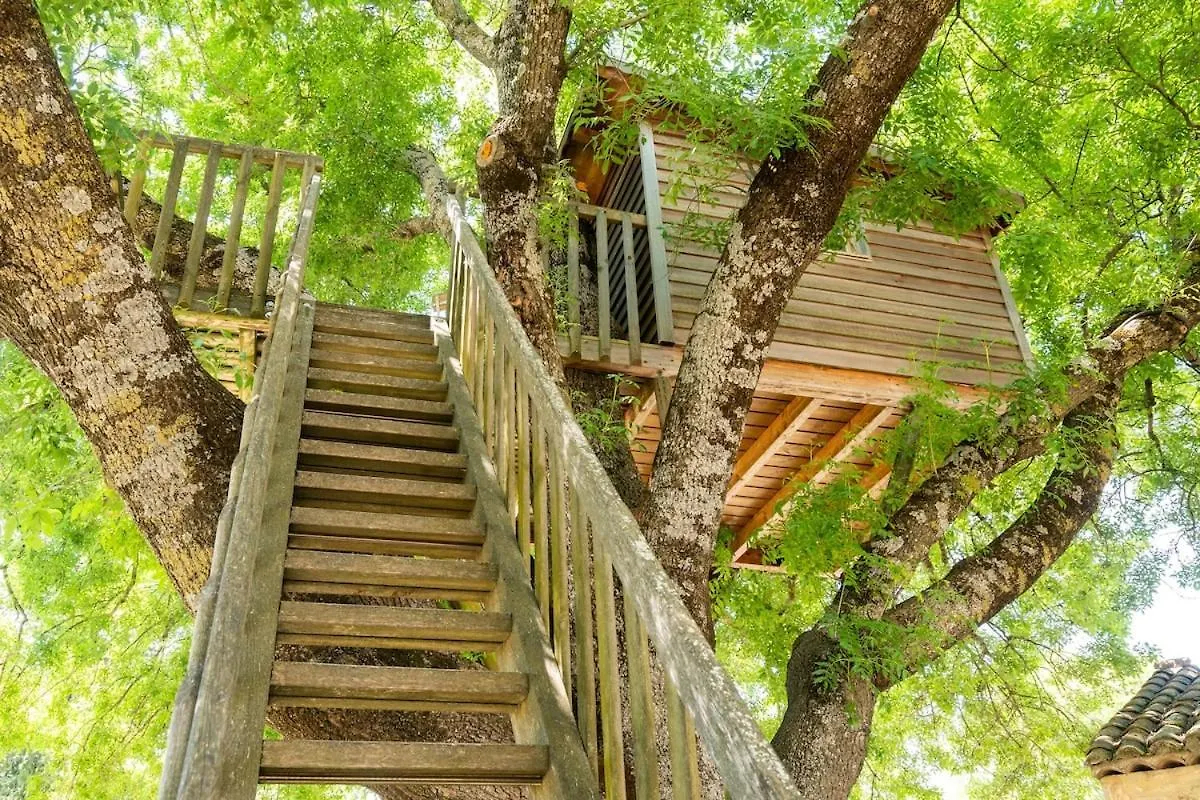 Cabane Perchee Avec Jacuzzi, Au Coeur Du Luberon Oppede